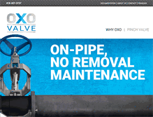 Tablet Screenshot of oxovalve.com